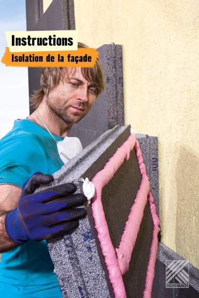 isolation extérieure avant après