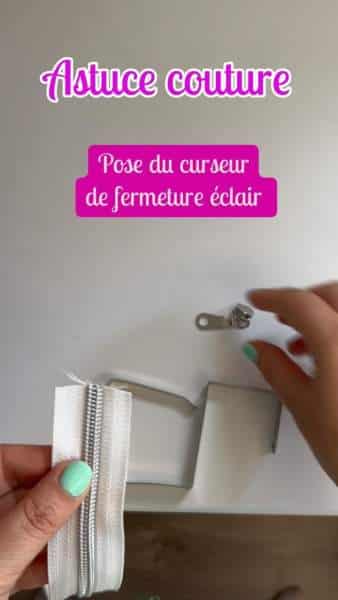 réparer fermeture éclair
