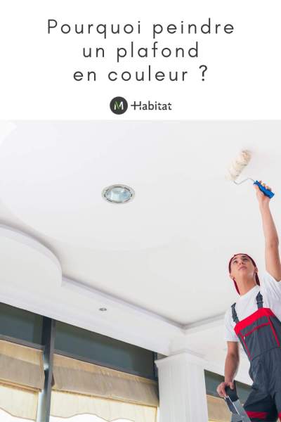 Plafond peinture mate