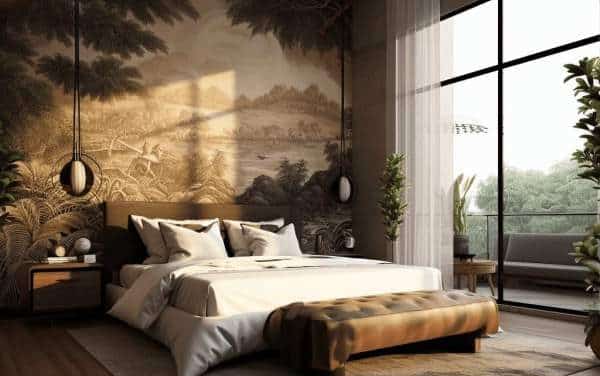 Papier peint chambre adulte tendance : nos idées pour un décor moderne et élégant