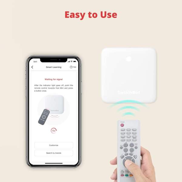 Télécommande universelle setup