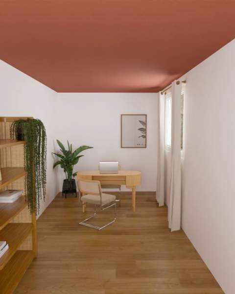 Plafond peinture mate