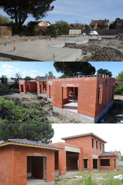 Maison en construction