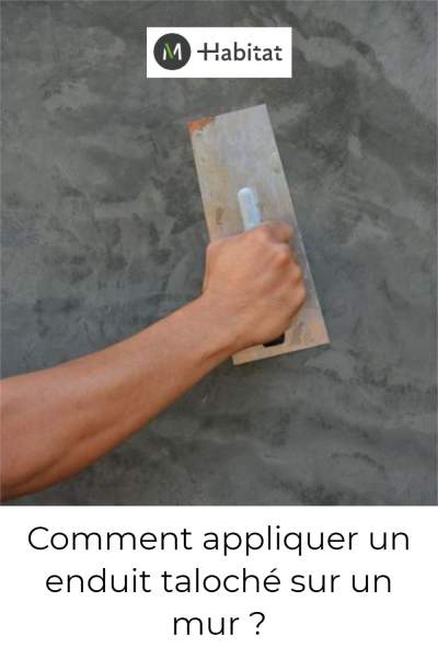 Réparation mur enduit