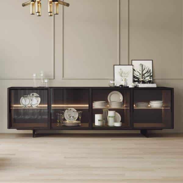 meuble rangement pour verres
