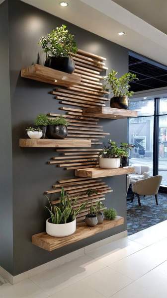 Mur de cadres salon